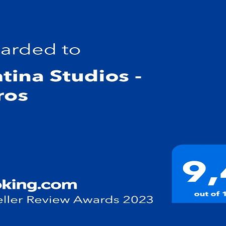 Matina Apartments Tyros 外观 照片